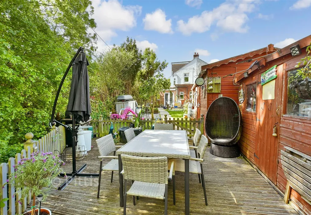 Patio / Decking - New Road, Porchfield, Newport, Isle of Wight - Wards of Kent