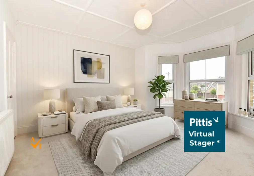 Bedroom 1 (Contemporary style) - Station Road, St Helens, Ryde, Isle of Wight - Wards of Kent