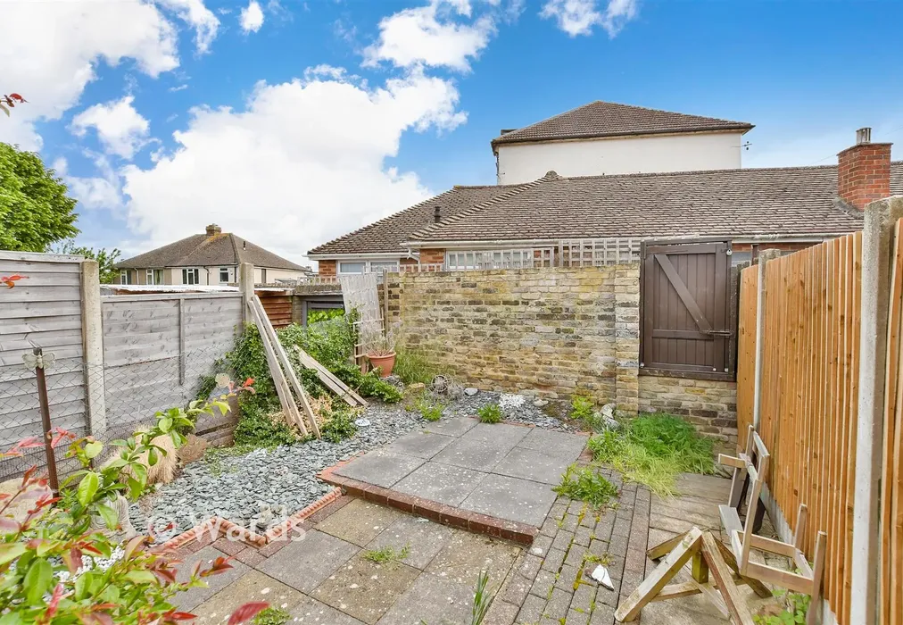 Rear Garden - Louisville Avenue, Gillingham, Kent - Wards of Kent