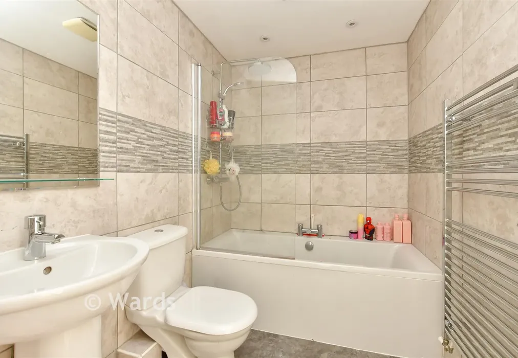 Bathroom - Clifford Crescent, Sittingbourne, Kent - Wards of Kent