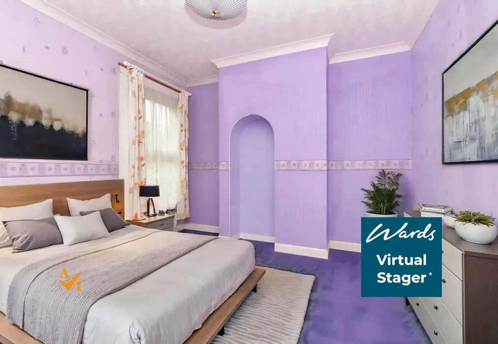 Bedroom 2 (Nordic style) - London Road, Teynham, Nr Sittingbourne, Kent - Wards of Kent