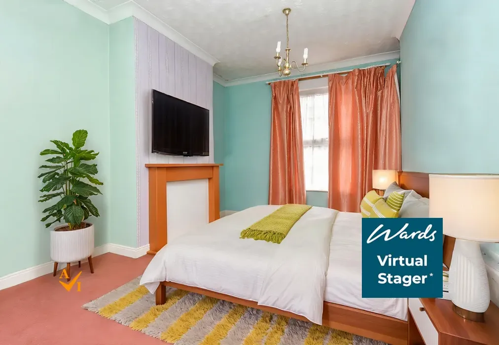Bedroom 1 (Nordic style) - London Road, Teynham, Nr Sittingbourne, Kent - Wards of Kent