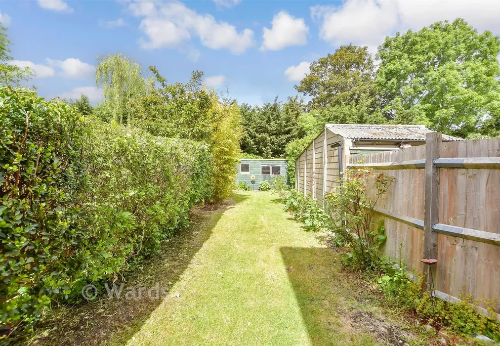Rear Garden - Oliver Crescent, Farningham, Dartford, Kent - Wards of Kent