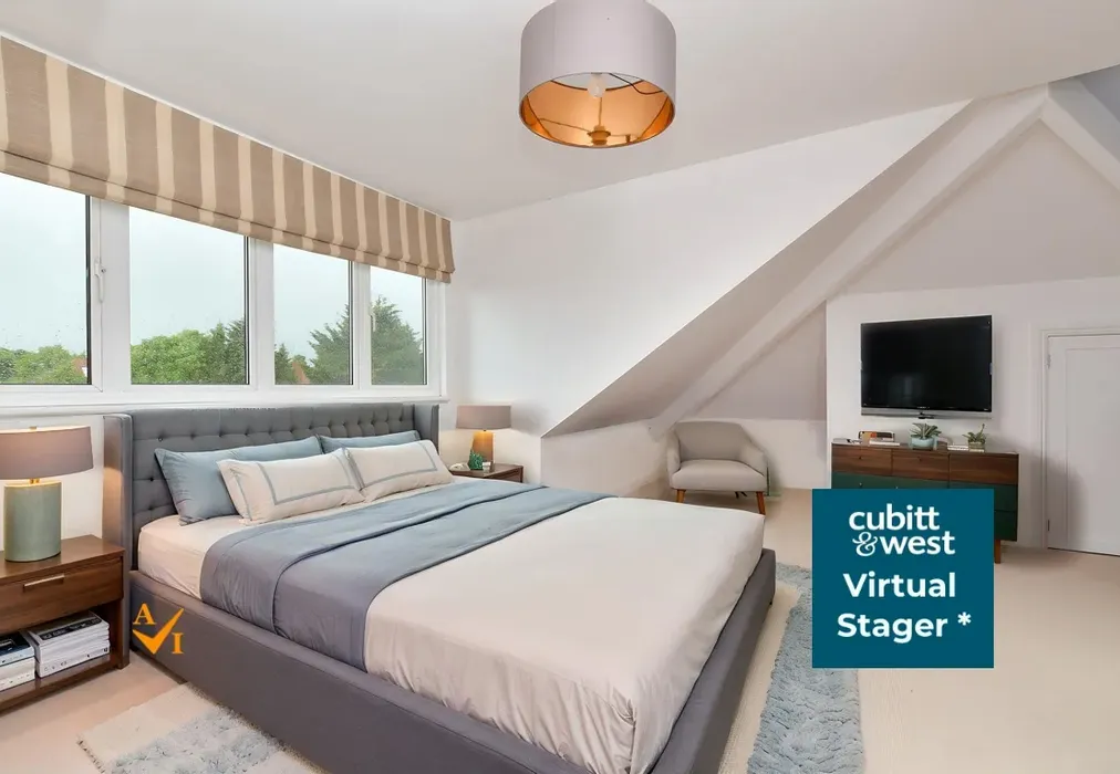 Bedroom 1 (Modern style) - Kings Avenue, Carshalton Beeches, Surrey - Wards of Kent