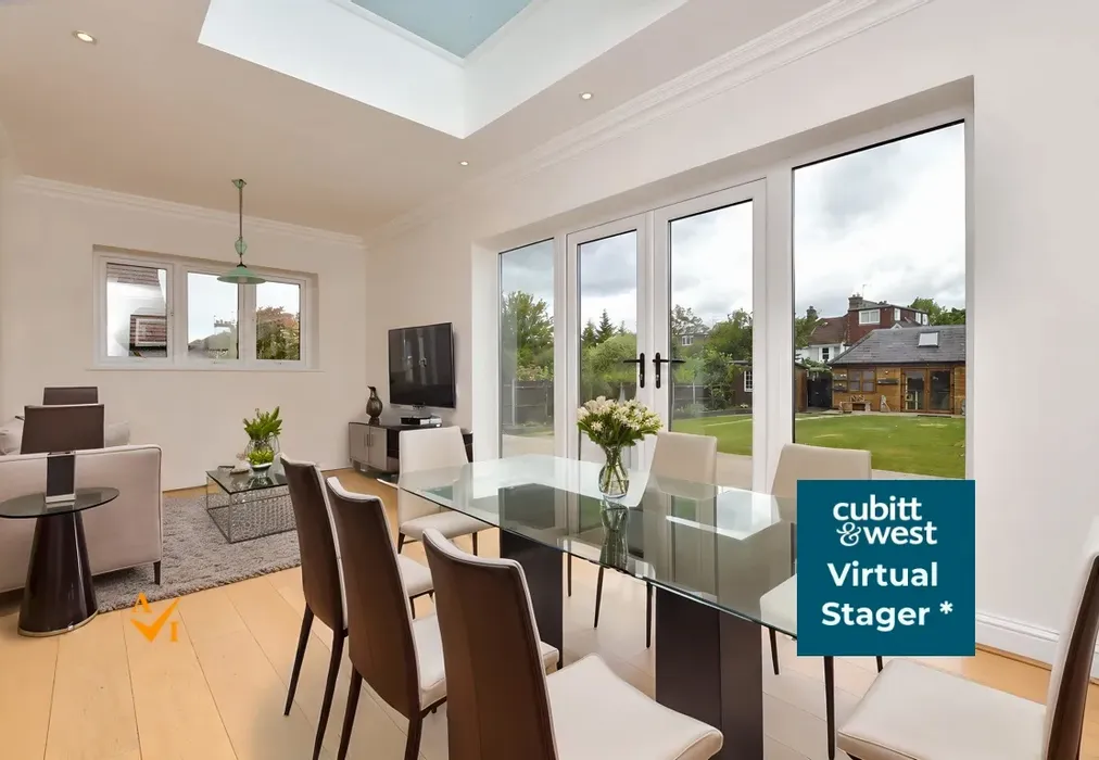 Sitting Area (Modern style) - Kings Avenue, Carshalton Beeches, Surrey - Wards of Kent