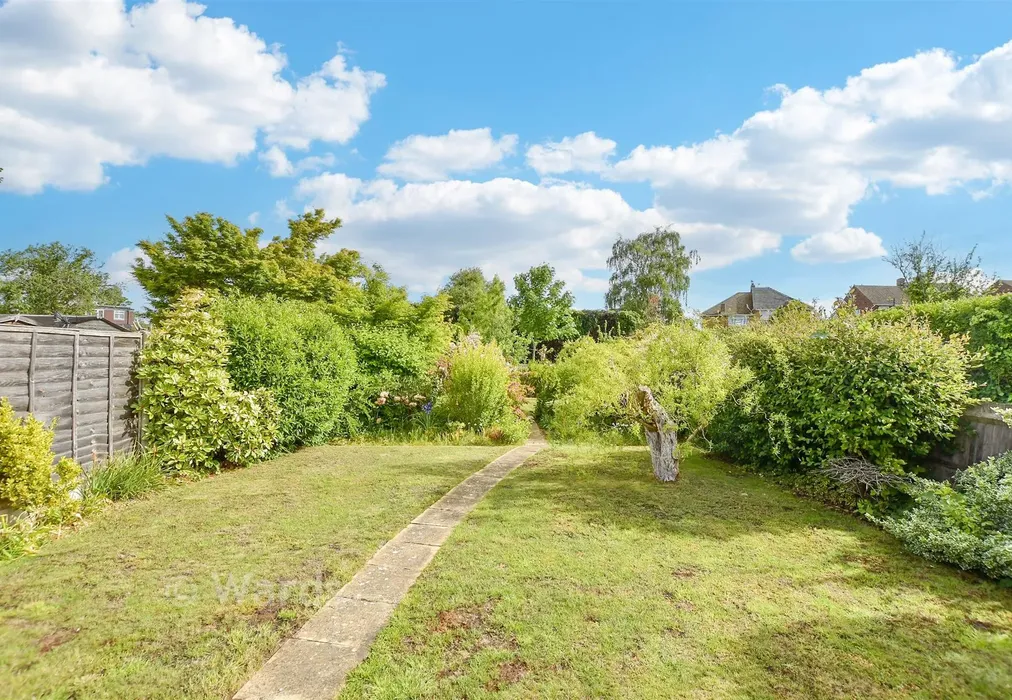 Rear Garden - London Road, Ditton, Kent - Wards of Kent