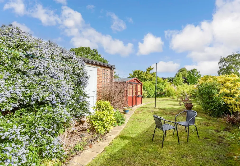 Rear Garden - London Road, Ditton, Kent - Wards of Kent