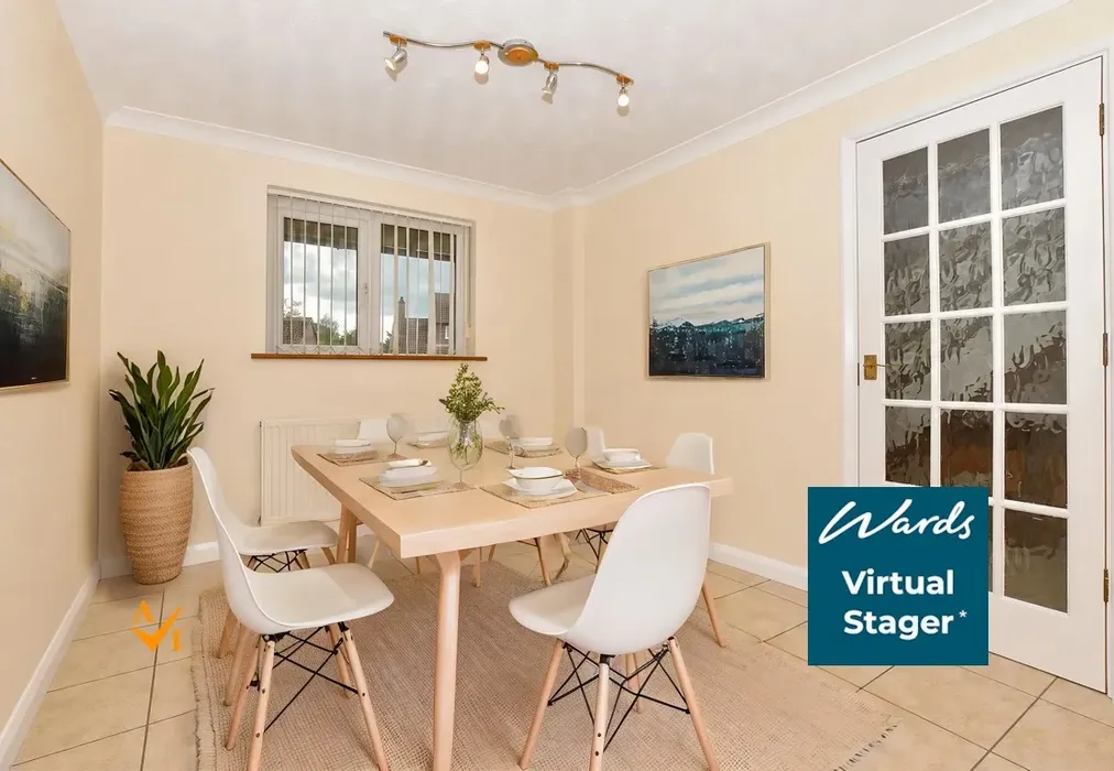 Dining Area (Contemporary style) - South Lea, Kingsnorth, Kent - Wards of Kent