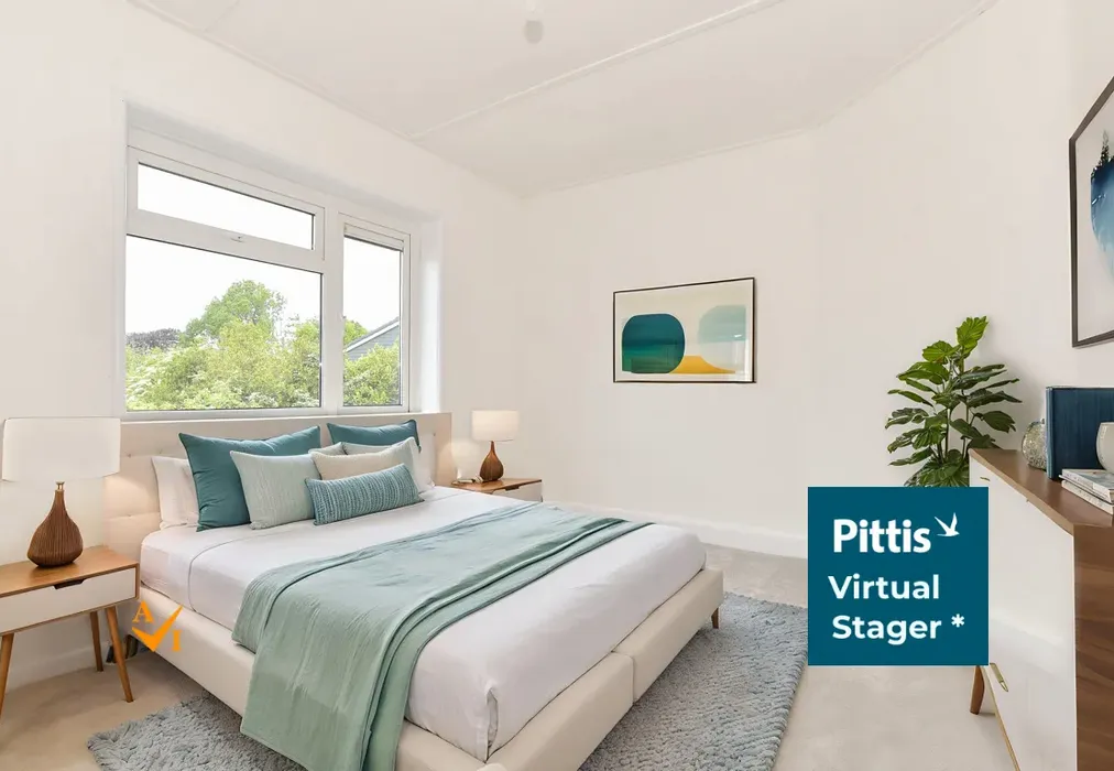 Bedroom 2 (Modern style) - School Lane, Carisbrooke, Newport, Isle of Wight - Wards of Kent