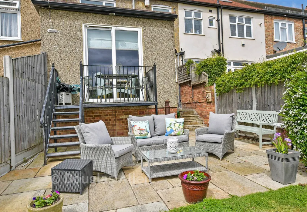 Patio / Decking - Grosvenor Drive, Hornchurch, Essex - Wards of Kent