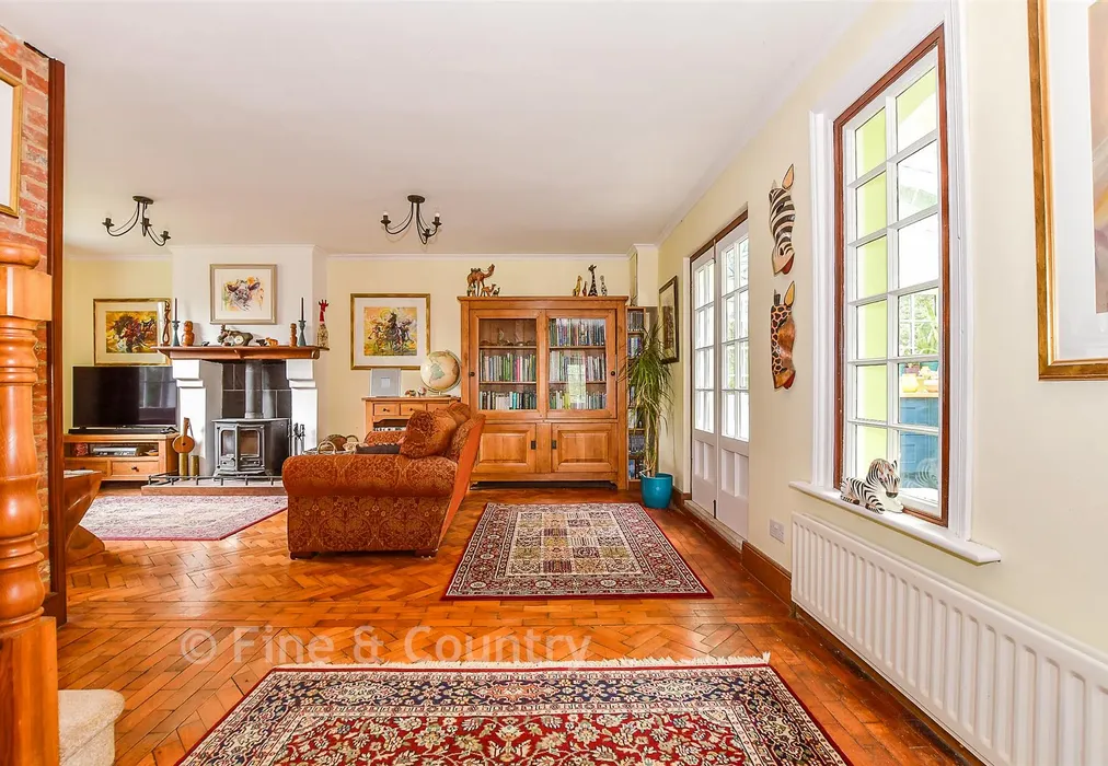 Living Area - Swan Lane, Sellindge, Ashford, Kent - Wards of Kent