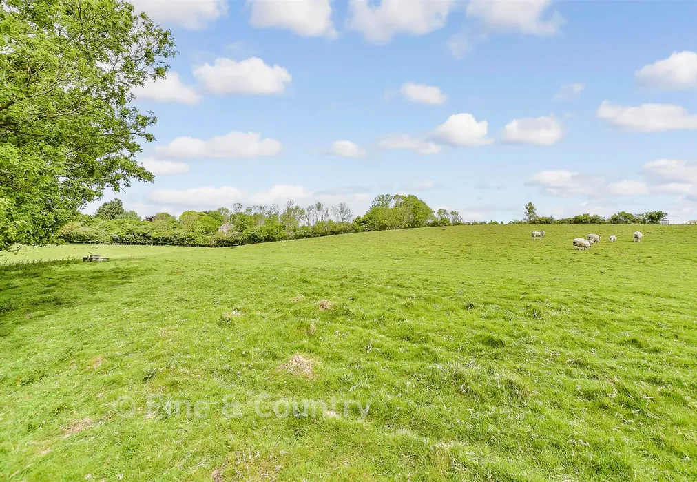 Rear Garden - Swan Lane, Sellindge, Ashford, Kent - Wards of Kent