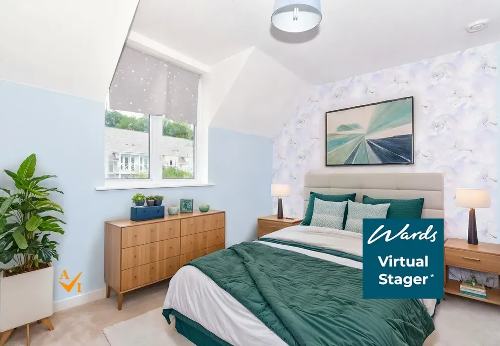 Bedroom 2 (Modern style) - Manley Boulevard, Snodland, Kent - Wards of Kent