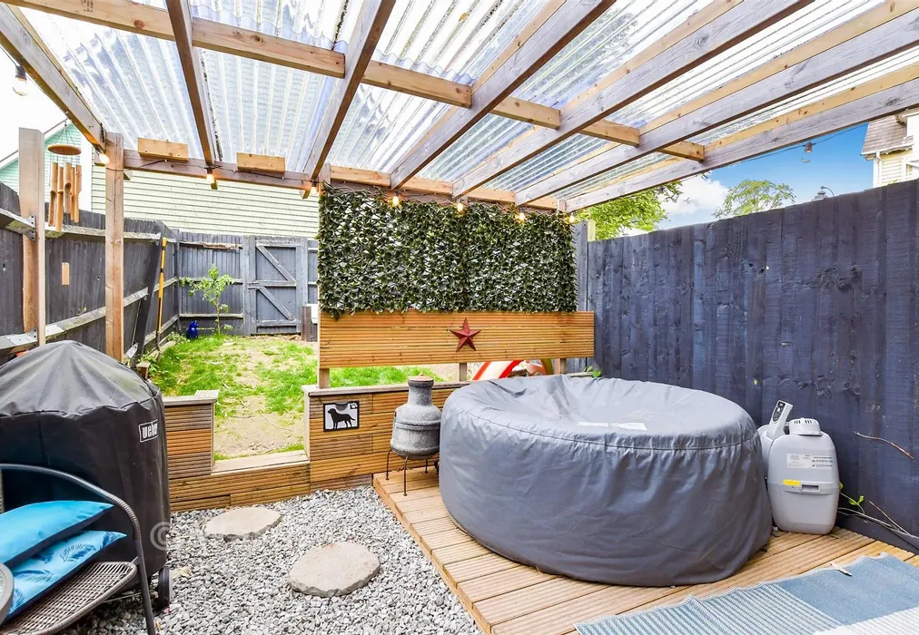 Rear Garden - Manley Boulevard, Snodland, Kent - Wards of Kent