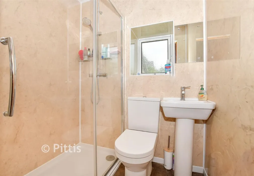 Shower Room - Spring Hill, Ventnor, Isle of Wight - Wards of Kent