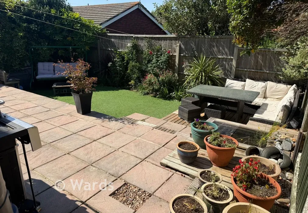 Rear Garden - Gainsborough Drive, Herne Bay, Kent - Wards of Kent