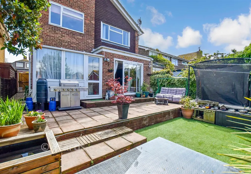 Rear Elevation - Gainsborough Drive, Herne Bay, Kent - Wards of Kent