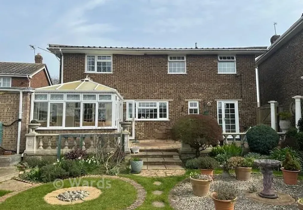 Rear Elevation - Minster Drive, Minster-On-Sea, Sheerness, Kent - Wards of Kent