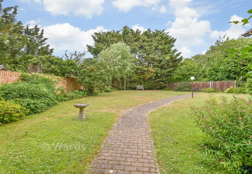 Rear Garden - Miles Way, Birchington, Kent - Wards of Kent