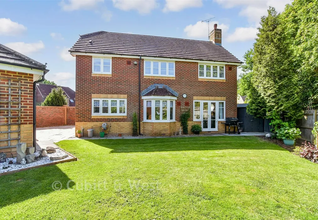 Rear Elevation - Turnpike Way, Ashington, West Sussex - Wards of Kent