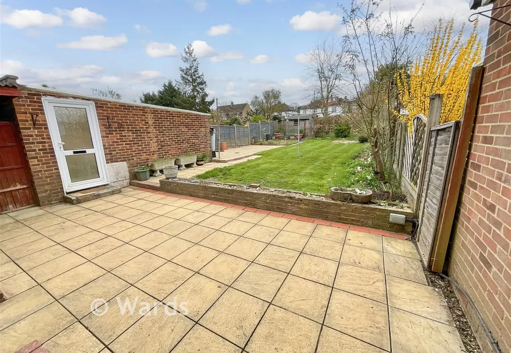 Rear Garden - Orchard Avenue, Aylesford, Kent - Wards of Kent