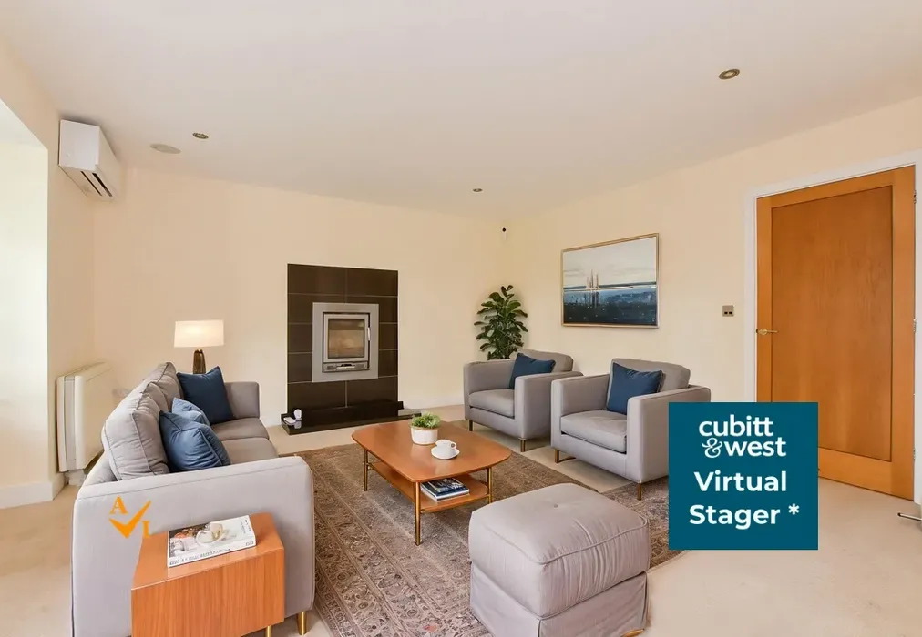 Lounge (Modern style) - Henfield Road, Cowfold, Horsham, West Sussex - Wards of Kent