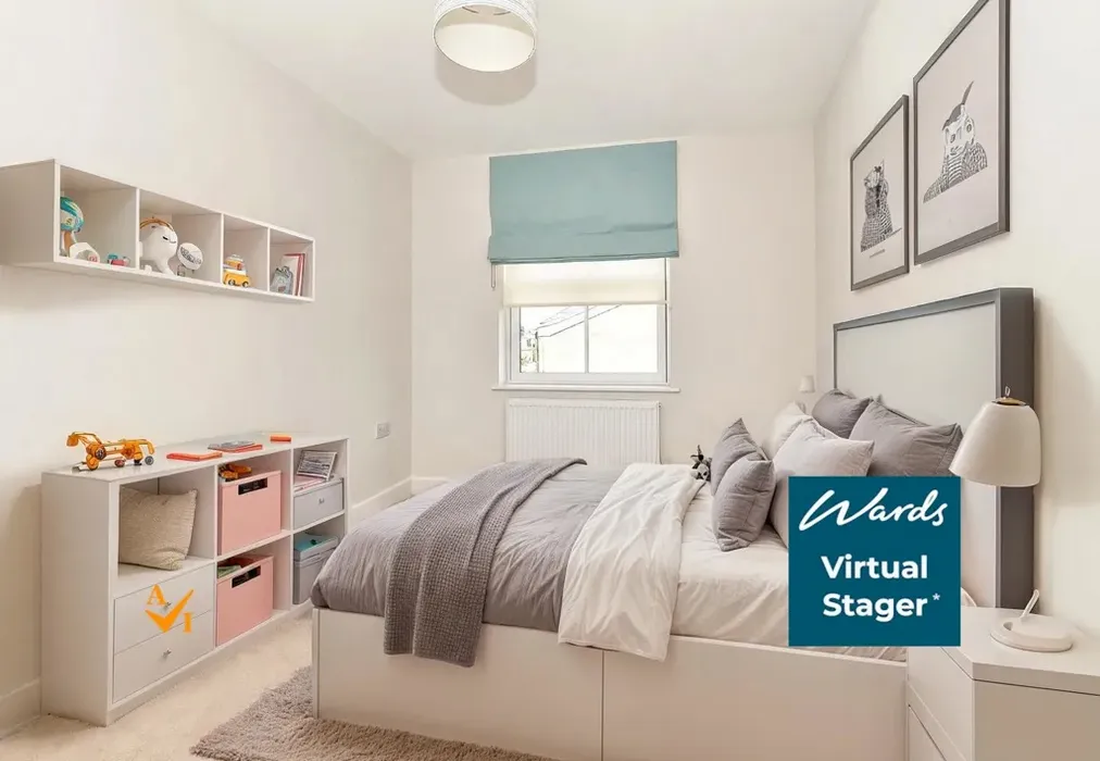 Bedroom 2 (Modern style) - Church Road, Paddock Wood, Paddock Wood, Kent - Wards of Kent