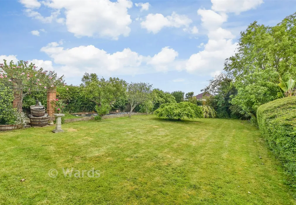 Rear Garden - Lancaster Gardens, Herne Bay, Kent - Wards of Kent