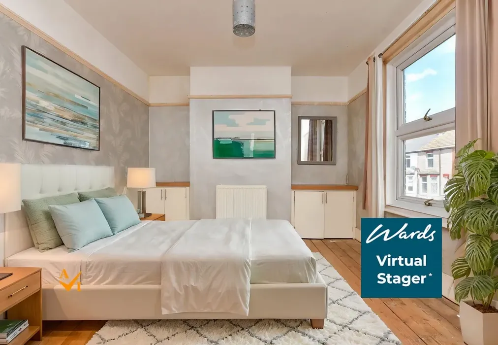 Bedroom 1 (Modern style) - Walpole Road, Cliftonville, Kent - Wards of Kent