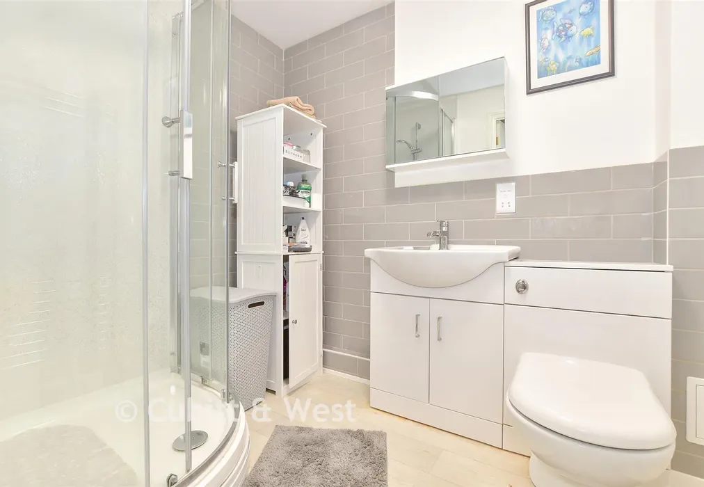 Shower Room - Commonwealth Drive, Three Bridges, Crawley, West Sussex - Wards of Kent