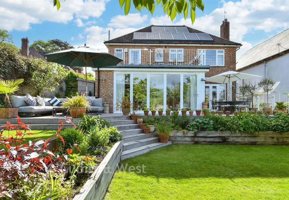Rear Elevation - Hollingbury Copse, Brighton, East Sussex - Wards of Kent