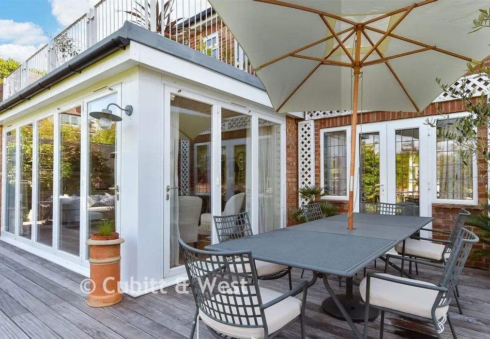 Patio / Decking - Hollingbury Copse, Brighton, East Sussex - Wards of Kent