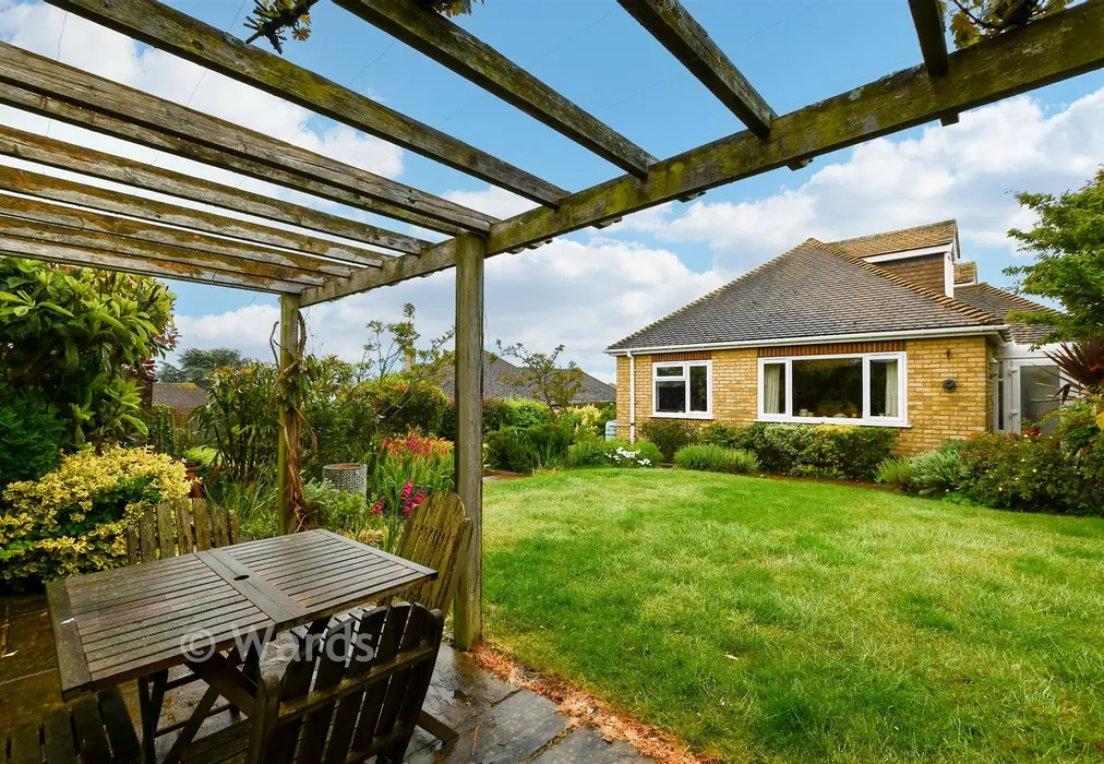Rear Garden - The Ridgeway, Broadstairs, Kent - Wards of Kent