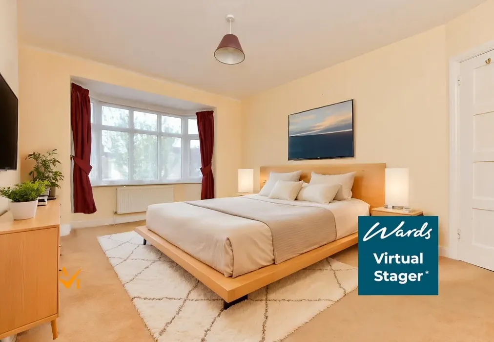 Bedroom 1 (Nordic style) - Avebury Avenue, Ramsgate, Kent - Wards of Kent
