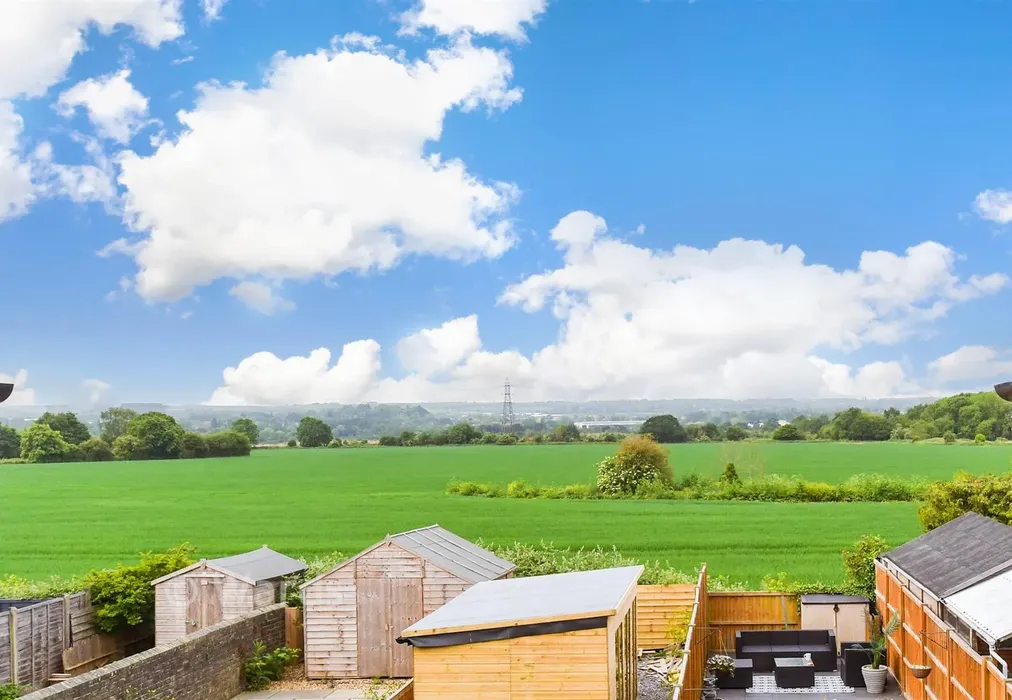 Views To Rear - Cork Street, Eccles, Kent - Wards of Kent