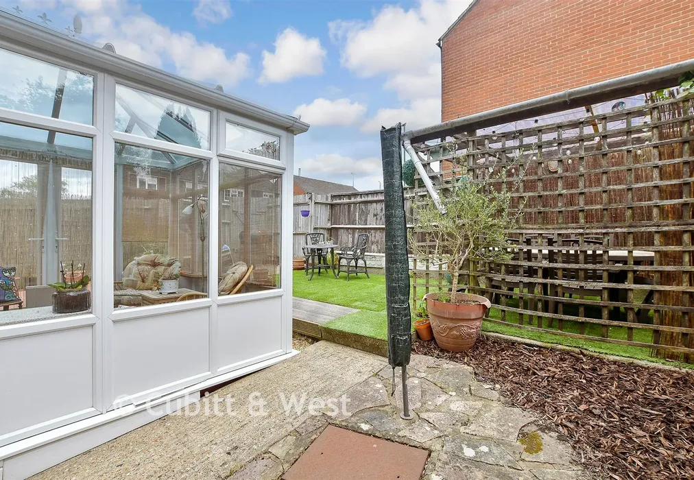Rear Garden - Silver Birches, Haywards Heath, West Sussex - Wards of Kent