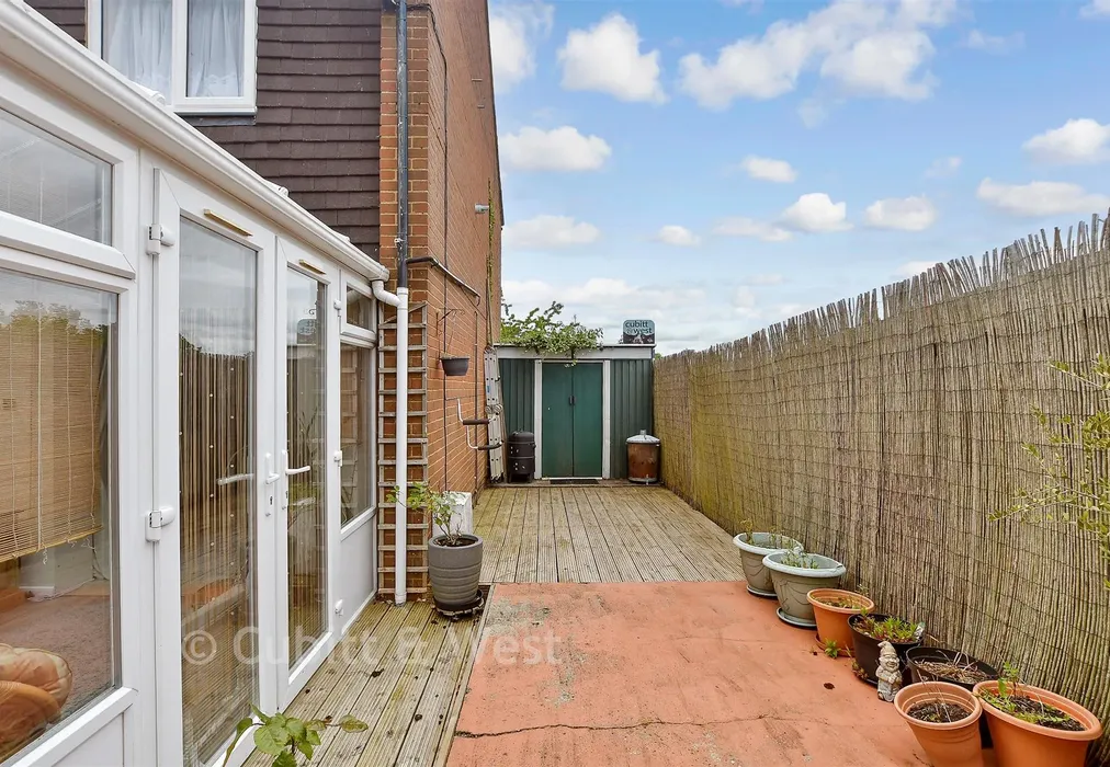 Rear Garden - Silver Birches, Haywards Heath, West Sussex - Wards of Kent