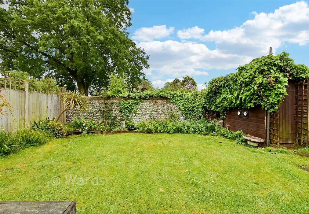 Rear Garden - Marlborough Close, Broadstairs, Kent - Wards of Kent