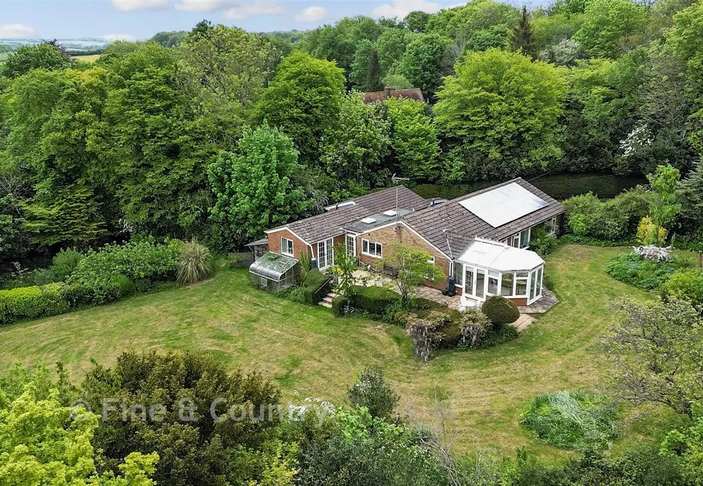 Aerial View - Hill Avenue, Shepherdswell, Kent - Wards of Kent