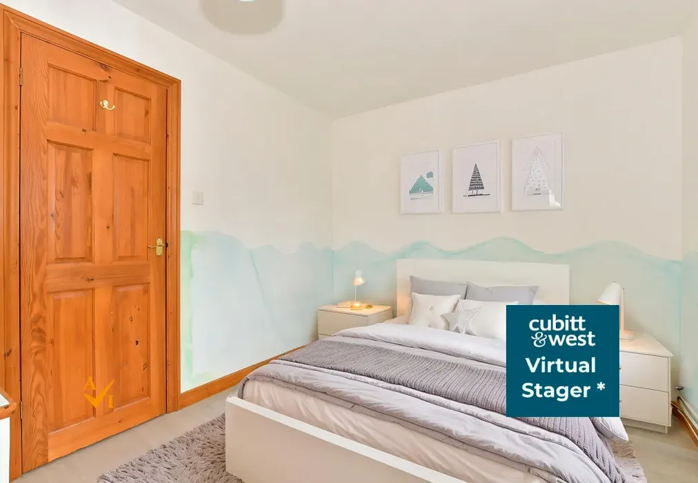 Bedroom 2 (Nordic style) - Galahad Road, Ifield, Crawley, West Sussex - Wards of Kent