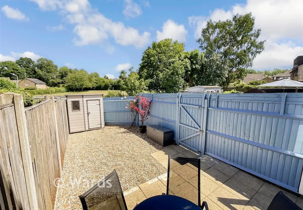 Rear Garden - Baywell, Leybourne, Kent - Wards of Kent