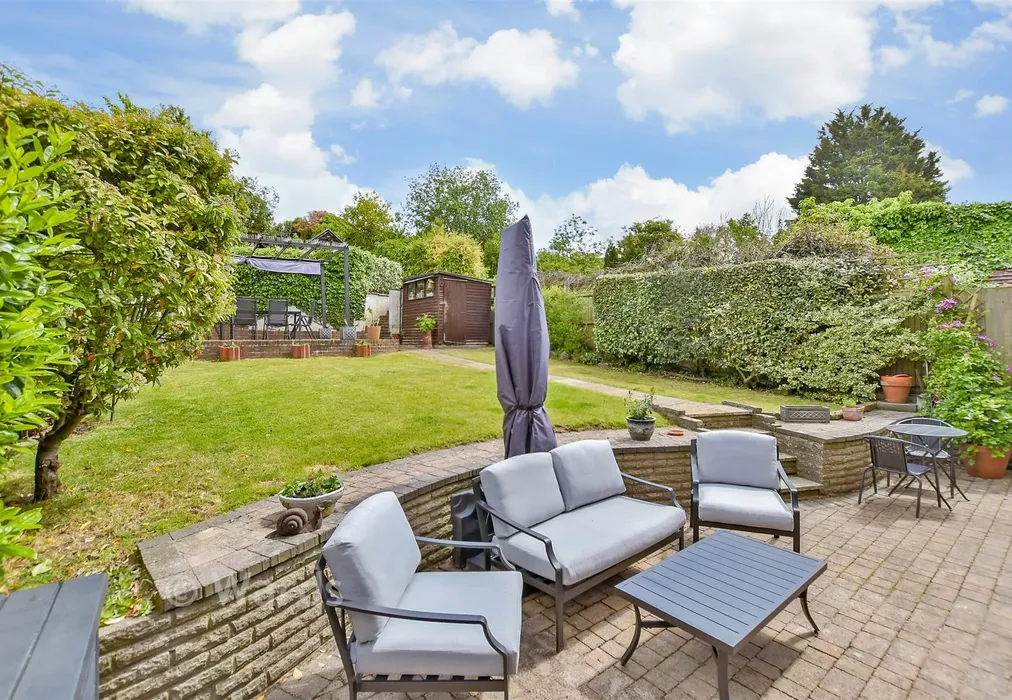 Rear Garden - Capstone Road, Gillingham, Kent - Wards of Kent
