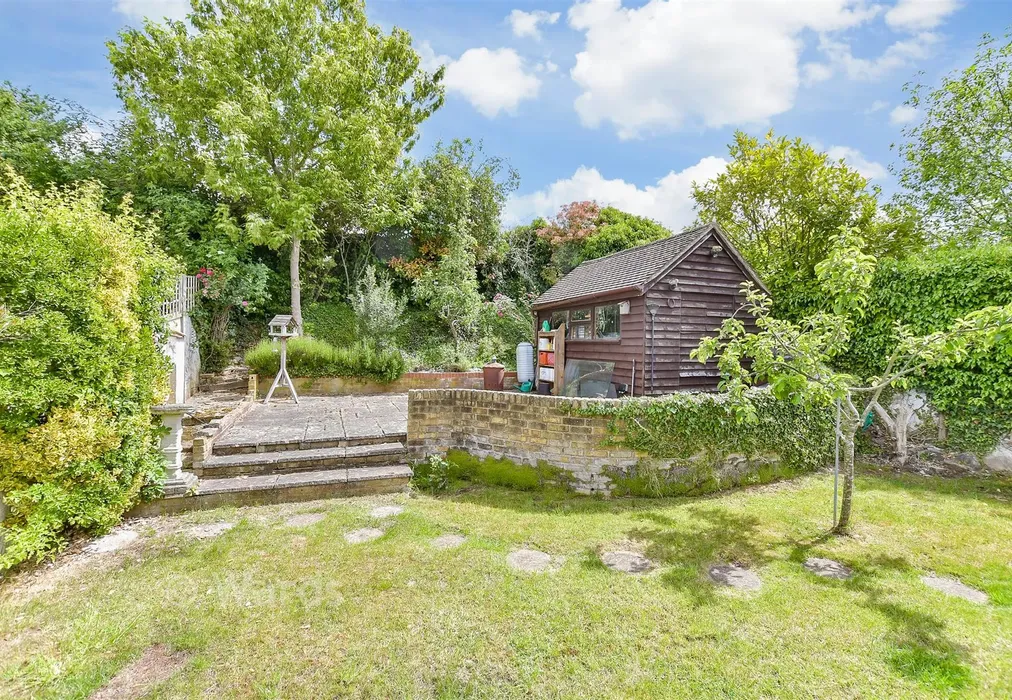 Rear Garden - Capstone Road, Gillingham, Kent - Wards of Kent