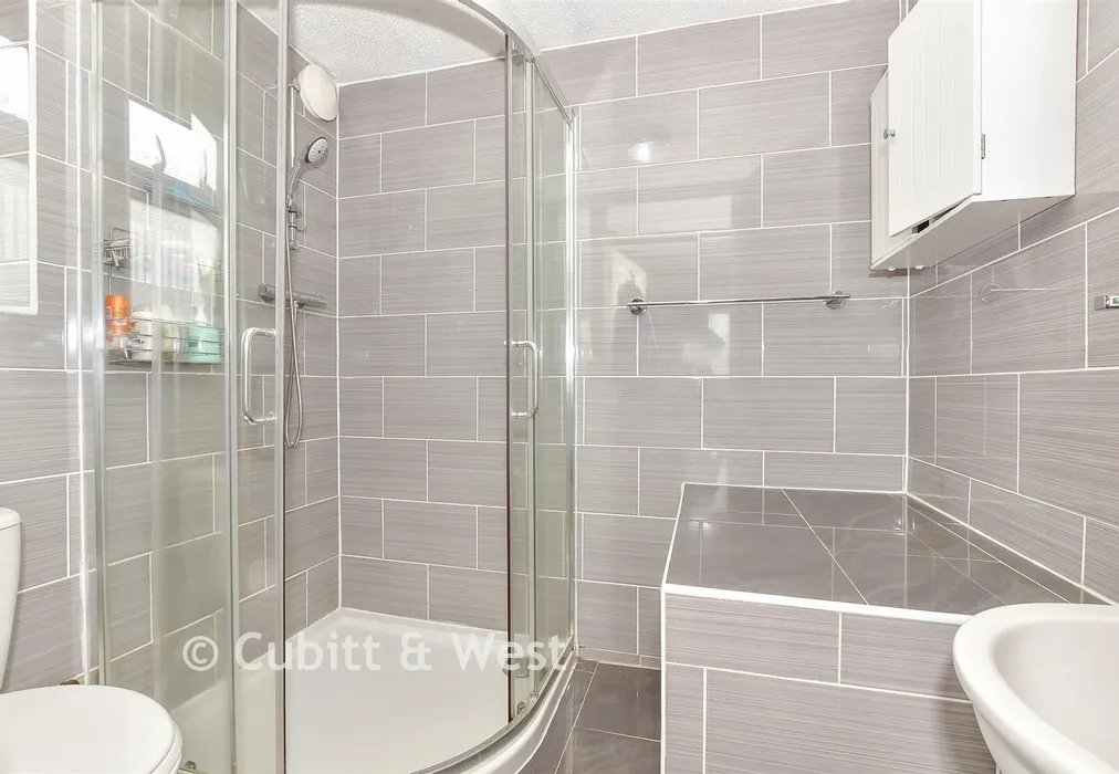 En-Suite Shower Room - Marlborough Close, Chichester, West Sussex - Wards of Kent