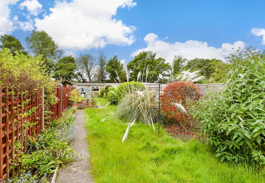 Rear Garden - Glack Road, Deal, Kent - Wards of Kent