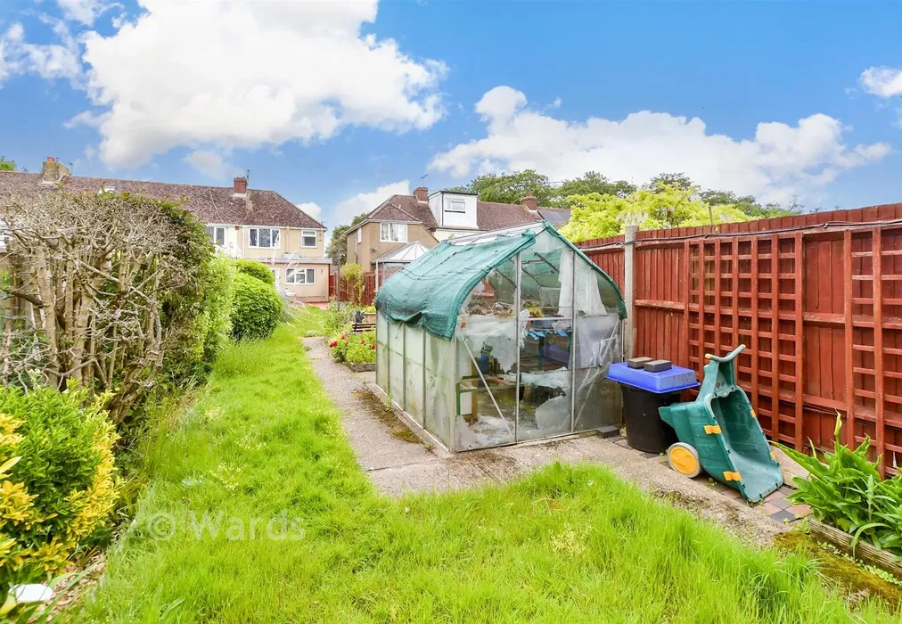 Rear Garden - Glack Road, Deal, Kent - Wards of Kent