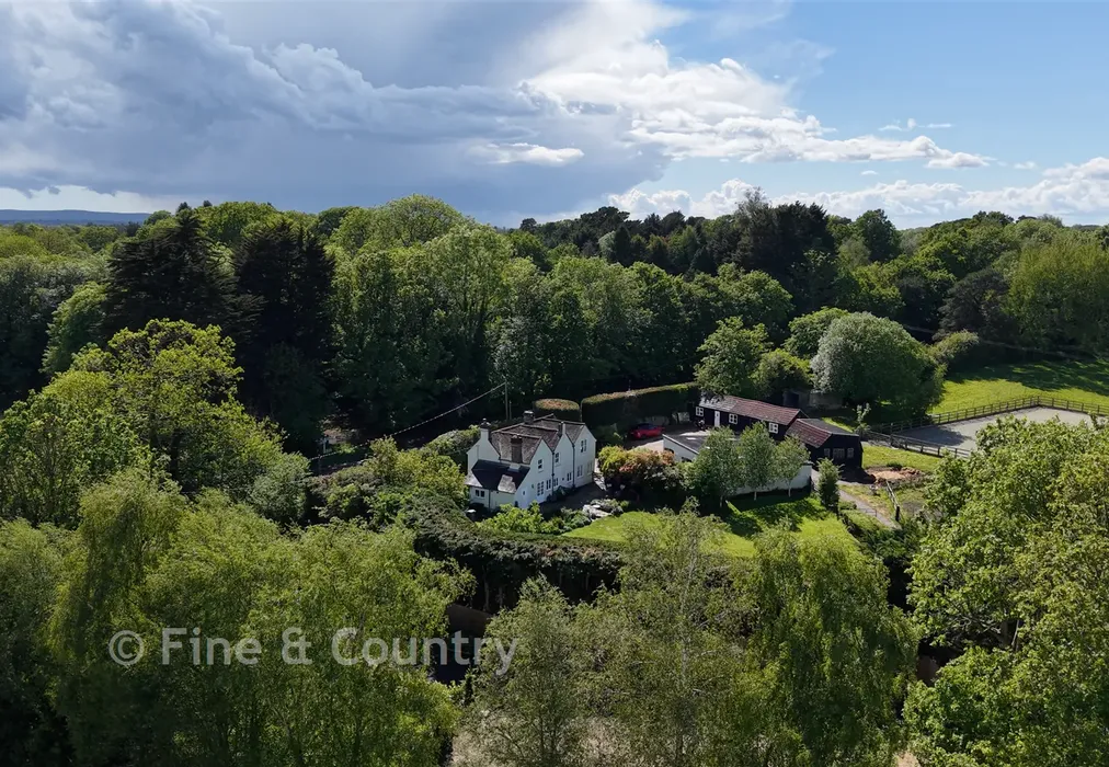 Aerial - Old Forge Lane, Horney Common, Uckfield, East Sussex - Wards of Kent