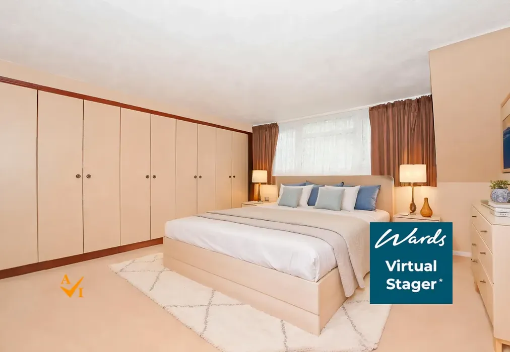 Bedroom 1 (Nordic style) - Gilletts Lane, East Malling, Kent - Wards of Kent