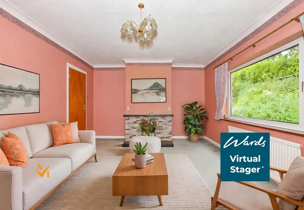 Lounge (Contemporary style) - Gilletts Lane, East Malling, Kent - Wards of Kent