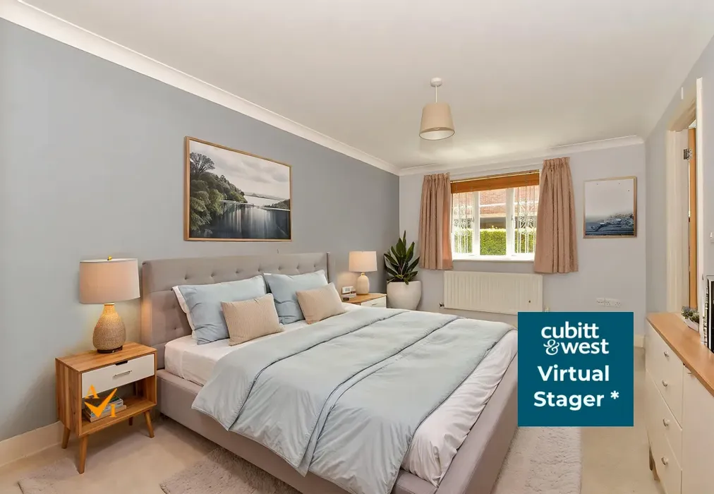 Bedroom 1 (Contemporary style) - Lumley Road, Horley, Surrey - Wards of Kent